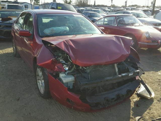 3FAHP08108R149859 - 2008 FORD FUSION SEL RED photo 1