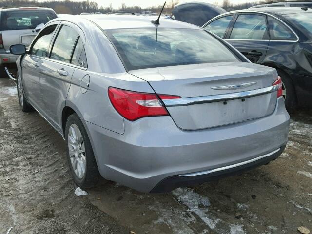 1C3CCBAB8EN210358 - 2014 CHRYSLER 200 LX SILVER photo 3