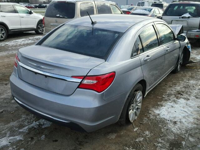 1C3CCBAB8EN210358 - 2014 CHRYSLER 200 LX SILVER photo 4