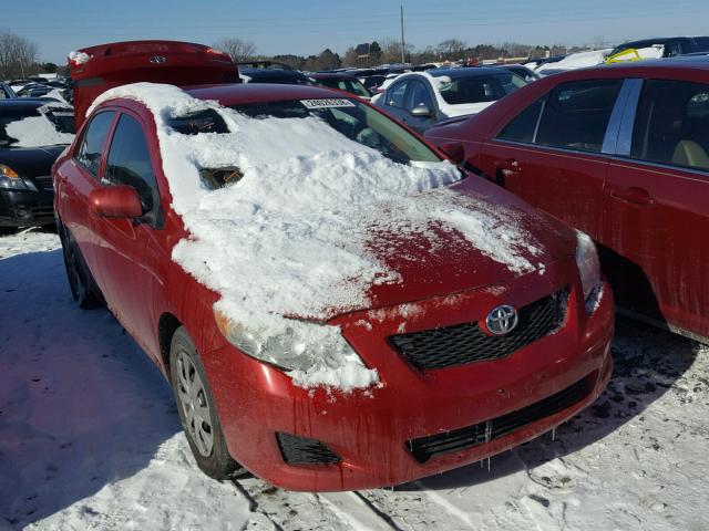 JTDBL40E09J016340 - 2009 TOYOTA COROLLA/LE RED photo 1