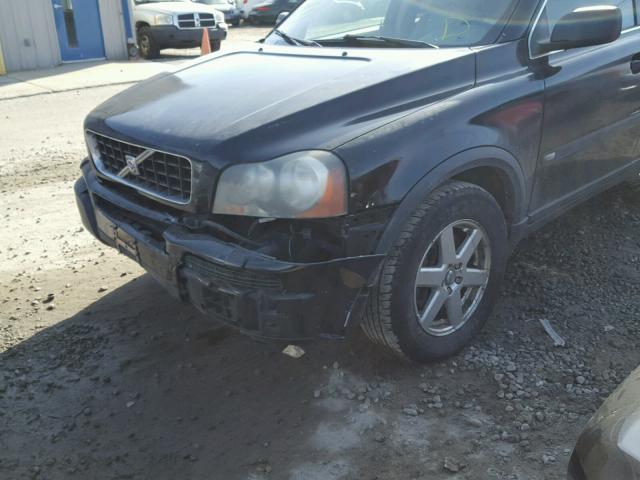 YV1CZ911551185365 - 2005 VOLVO XC90 T6 BLACK photo 9