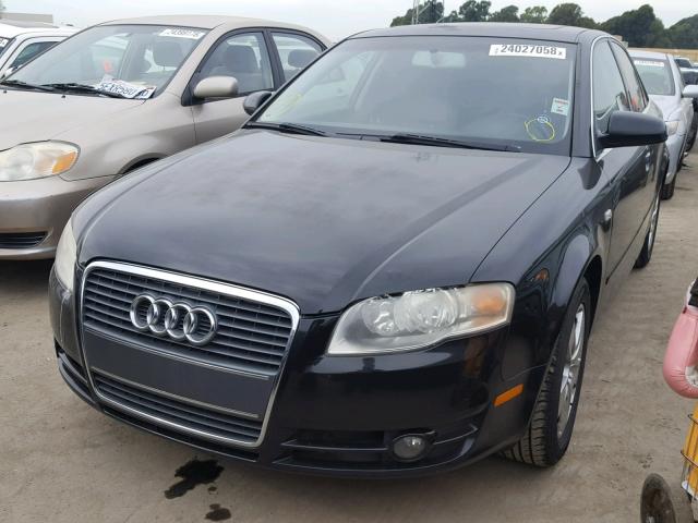 WAUAF78E85A542795 - 2005 AUDI A4 2.0T BLACK photo 2