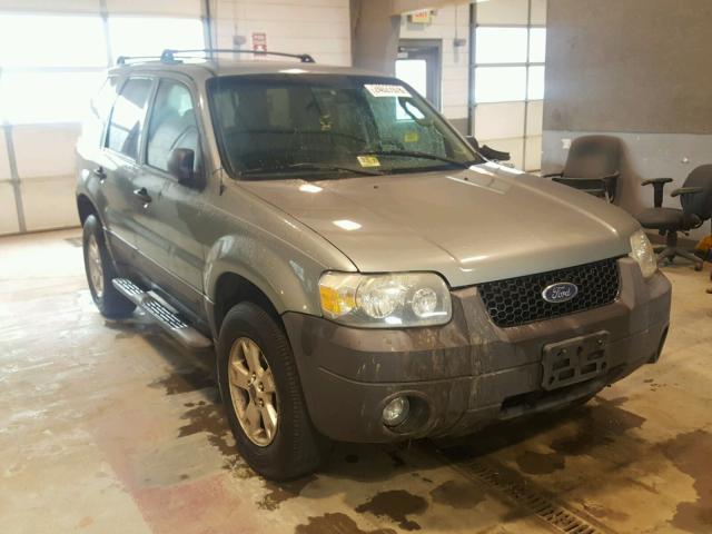 1FMYU03176KC14729 - 2006 FORD ESCAPE XLT GRAY photo 1