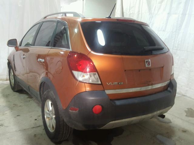 3GSCL33P88S610672 - 2008 SATURN VUE XE ORANGE photo 3