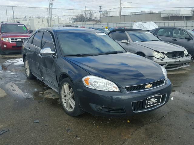 2G1WC5E32C1179922 - 2012 CHEVROLET IMPALA LTZ BLACK photo 1