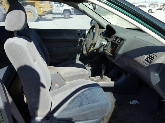 1HGEJ8241YL062651 - 2000 HONDA CIVIC EX მწვანე ფოტო 5