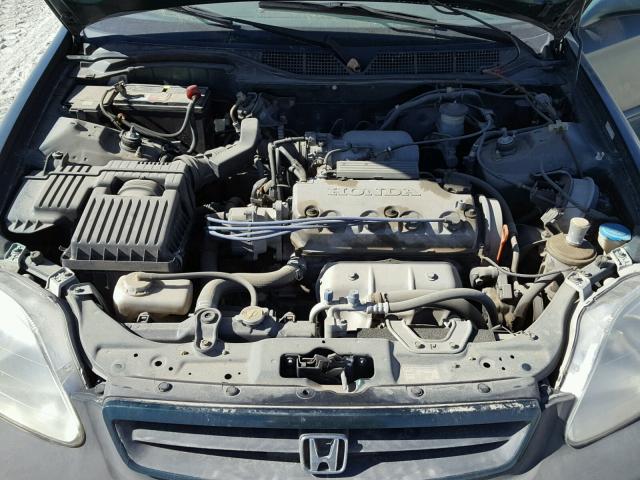1HGEJ8241YL062651 - 2000 HONDA CIVIC EX მწვანე ფოტო 7