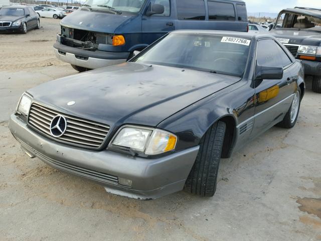 WDBFA63E6RF101795 - 1994 MERCEDES-BENZ SL 320 BLACK photo 2