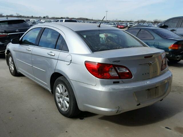 1C3LC46R07N662728 - 2007 CHRYSLER SEBRING SILVER photo 3