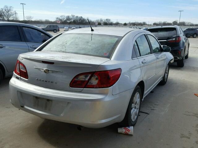 1C3LC46R07N662728 - 2007 CHRYSLER SEBRING SILVER photo 4