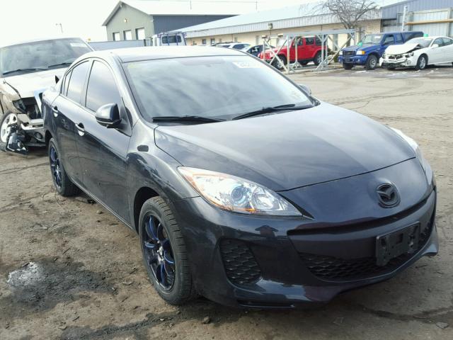 JM1BL1U79D1793392 - 2013 MAZDA 3 I BLACK photo 1