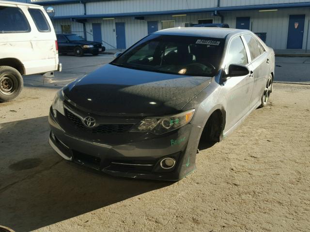 4T1BK1FK6CU008565 - 2012 TOYOTA CAMRY SE BLACK photo 2