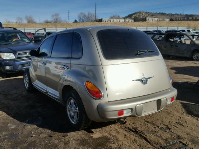 3C4FY48B44T201456 - 2004 CHRYSLER PT CRUISER GOLD photo 3