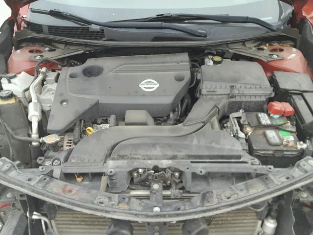 1N4AL3AP4EN383448 - 2014 NISSAN ALTIMA 2.5 RED photo 7