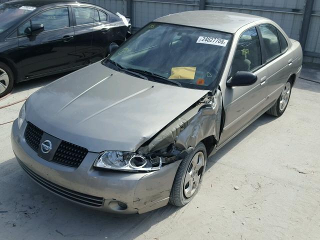 3N1CB51D35L450566 - 2005 NISSAN SENTRA 1.8 BEIGE photo 2