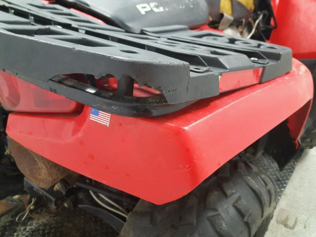 4XAMN76A8AB051822 - 2010 POLARIS SPORTSMAN RED photo 17