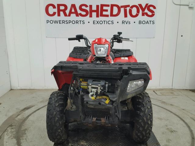 4XAMN76A8AB051822 - 2010 POLARIS SPORTSMAN RED photo 2