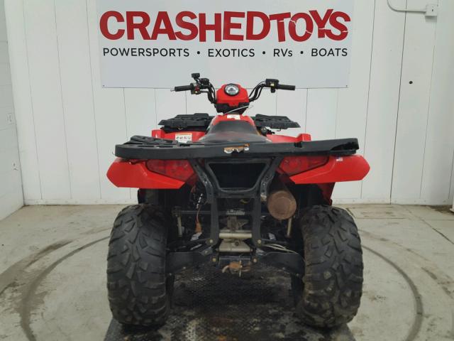 4XAMN76A8AB051822 - 2010 POLARIS SPORTSMAN RED photo 4