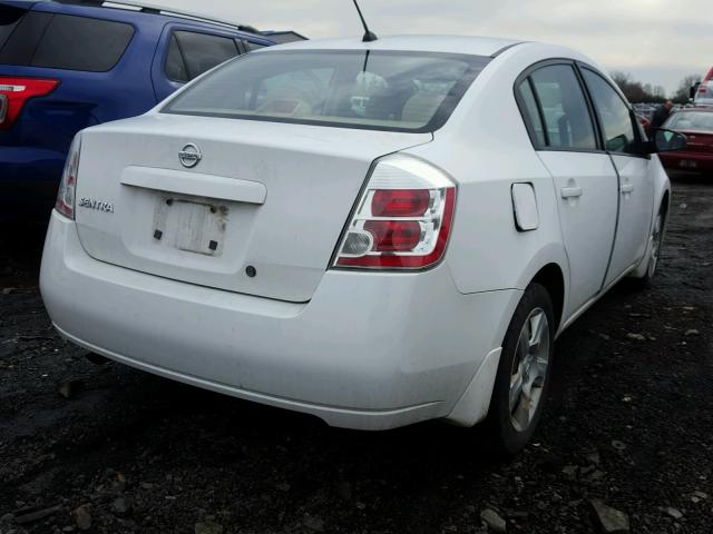 3N1AB61E08L736630 - 2008 NISSAN SENTRA 2.0 WHITE photo 4