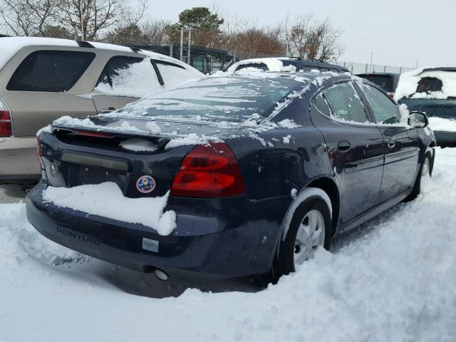 2G2WP552881142193 - 2008 PONTIAC GRAND PRIX BLUE photo 4