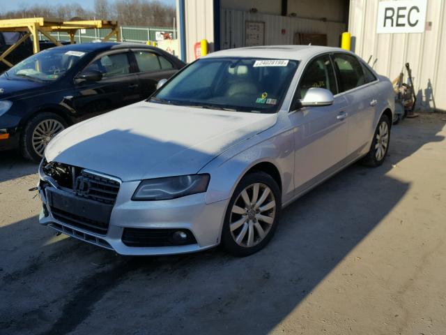 WAUSF78K99N054139 - 2009 AUDI A4 PREMIUM SILVER photo 2