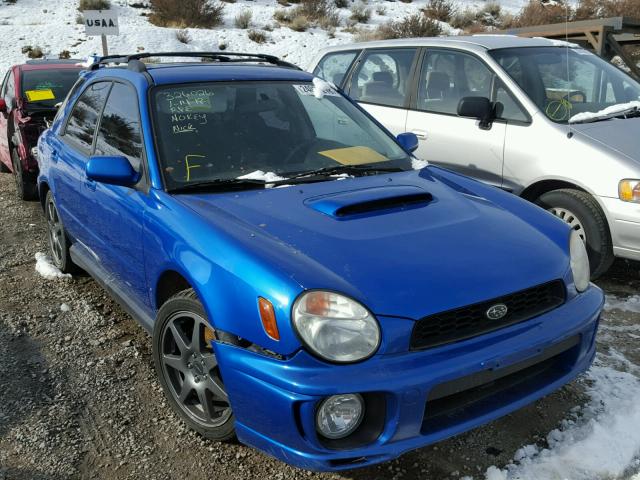 JF1GG29632G821946 - 2002 SUBARU IMPREZA WR BLUE photo 1