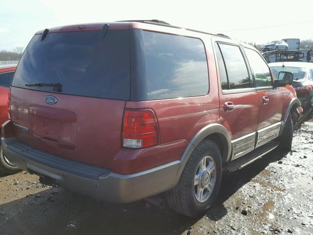 1FMFU18L63LC45919 - 2003 FORD EXPEDITION RED photo 4