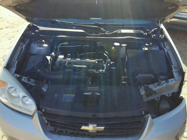 1G1ZS58F27F108790 - 2007 CHEVROLET MALIBU LS ნაცრისფერი ფოტო 7