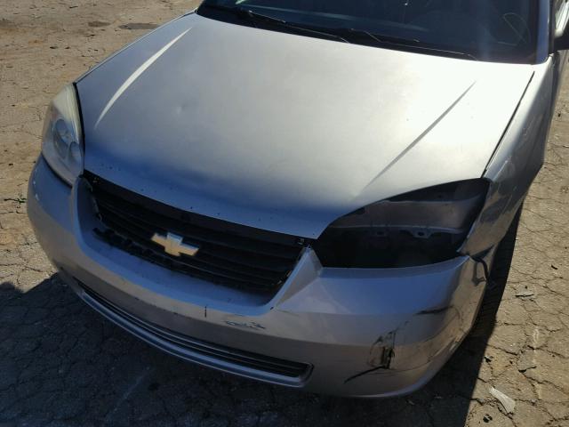 1G1ZS58F27F108790 - 2007 CHEVROLET MALIBU LS ნაცრისფერი ფოტო 9