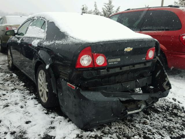 1G1ZK57728F162067 - 2008 CHEVROLET MALIBU LTZ BLACK photo 3