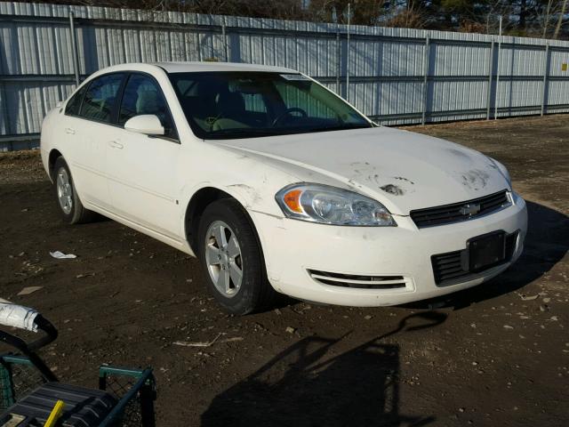 2G1WT58NX89265890 - 2008 CHEVROLET IMPALA LT WHITE photo 1