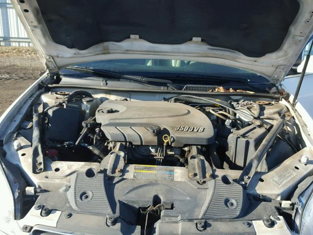 2G1WT58NX89265890 - 2008 CHEVROLET IMPALA LT WHITE photo 7