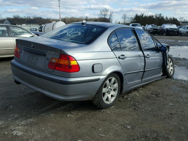 WBAEU33455PR17344 - 2005 BMW 325 XI GRAY photo 4