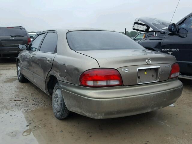 1YVGF22C1W5766809 - 1998 MAZDA 626 DX GRAY photo 3