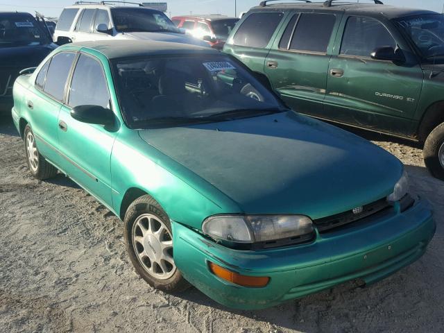 1Y1SK5283SZ047309 - 1995 GEO PRIZM LSI GREEN photo 1