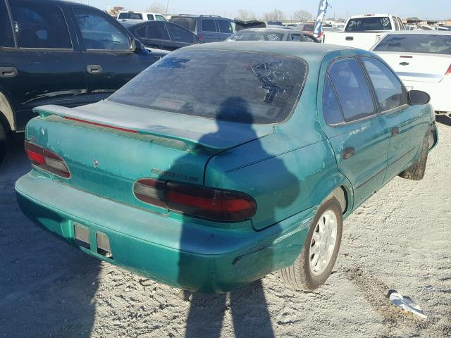 1Y1SK5283SZ047309 - 1995 GEO PRIZM LSI GREEN photo 4