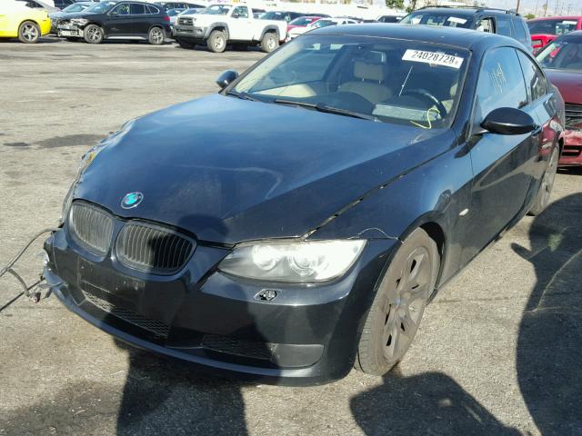 WBAWC73548E067195 - 2008 BMW 335 XI BLACK photo 2