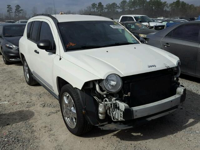 1J8FT57W47D102020 - 2007 JEEP COMPASS LI WHITE photo 1