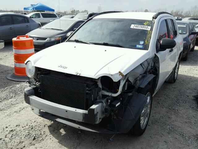 1J8FT57W47D102020 - 2007 JEEP COMPASS LI WHITE photo 2