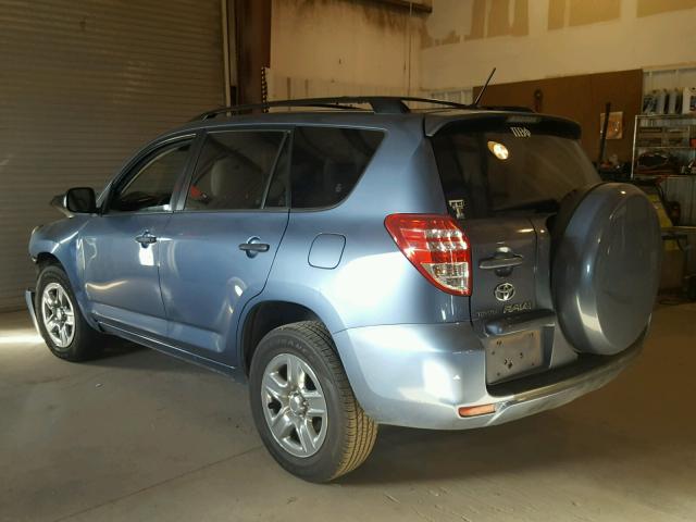 JTMZF33V09D011570 - 2009 TOYOTA RAV4 BLUE photo 3