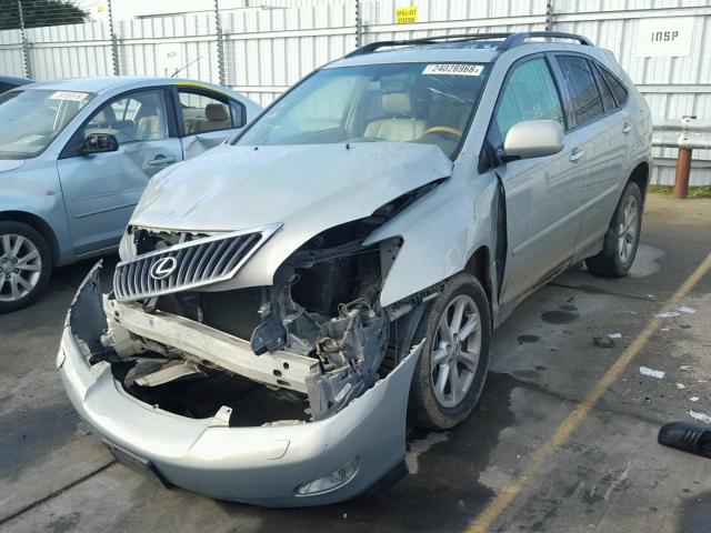 2T2HK31U59C127499 - 2009 LEXUS RX 350 GREEN photo 2