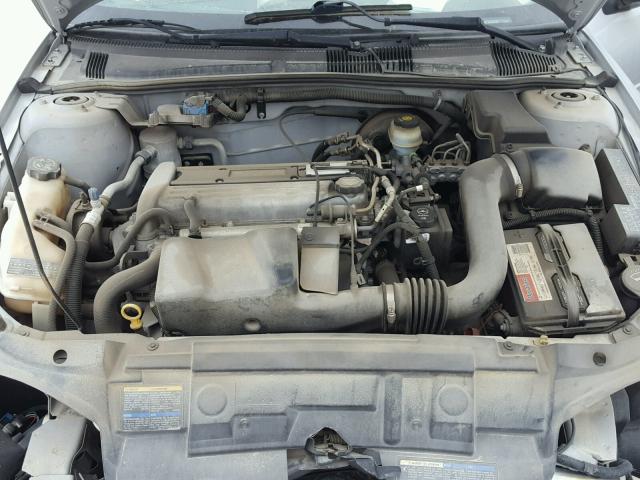 1G1JC12F447372711 - 2004 CHEVROLET CAVALIER SILVER photo 7