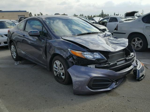 2HGFG3B53FH528850 - 2015 HONDA CIVIC LX CHARCOAL photo 1