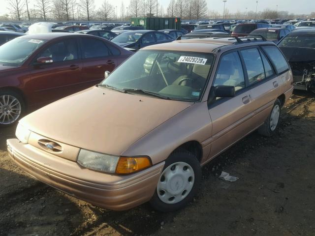 1FARP15J5RW185849 - 1994 FORD ESCORT LX GOLD photo 2