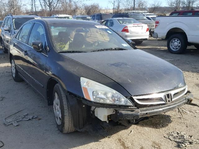 1HGCM56426A051996 - 2006 HONDA ACCORD LX BLACK photo 1