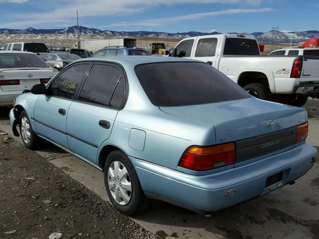 1NXAE09B5RZ220410 - 1994 TOYOTA COROLLA LE 绿色 照片 3