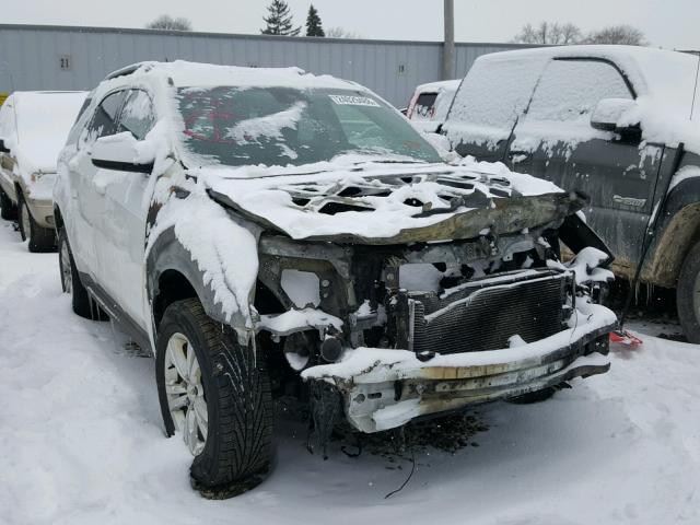 2GNFLNEKXD6322111 - 2013 CHEVROLET EQUINOX LT WHITE photo 1