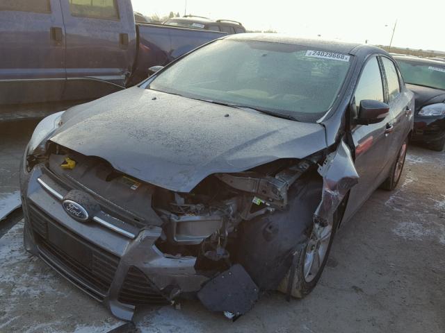 1FADP3F26EL194472 - 2014 FORD FOCUS SE GRAY photo 2