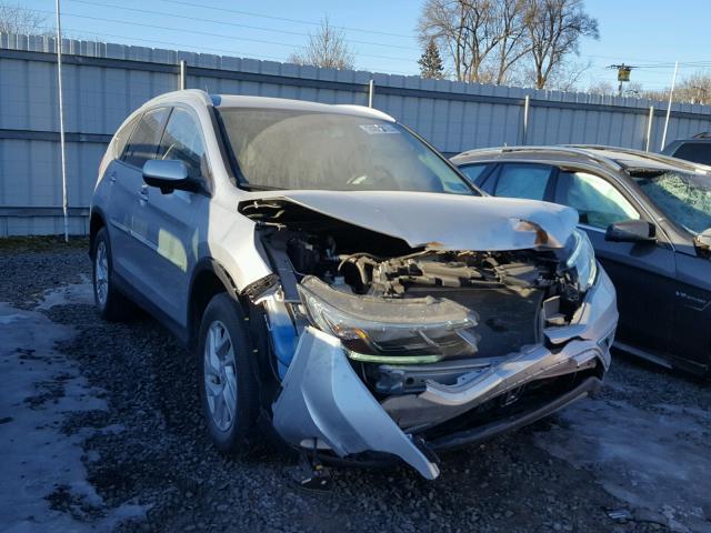 2HKRM4H78FH637623 - 2015 HONDA CR-V EXL SILVER photo 1