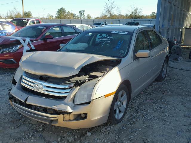 3FAHP07Z27R135421 - 2007 FORD FUSION SE GOLD photo 2